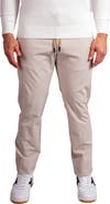 Maceoo Resistancesolid Brown Drawstring Pants
