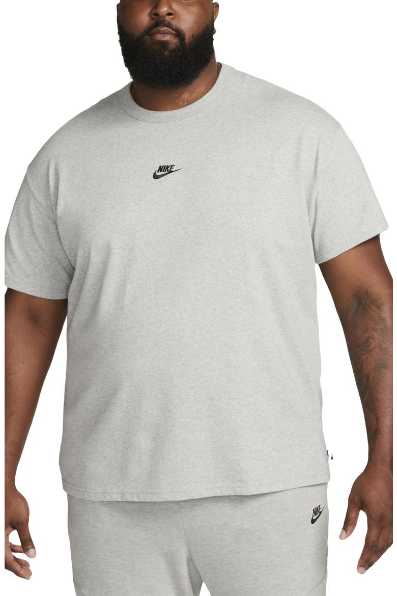 Premium Essential Cotton T-Shirt, Alternate, color, 063 D GR H