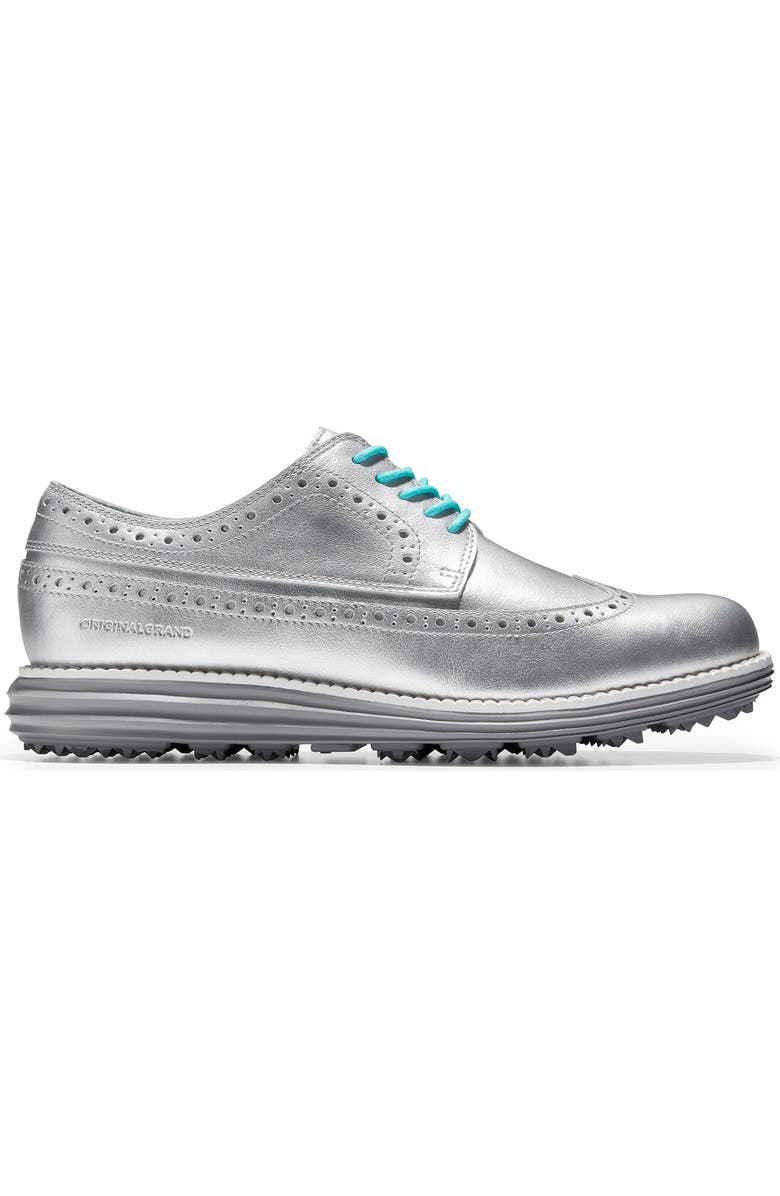 Cole Haan OriginalGrand Waterproof Wingtip Golf Derby, Alternate, color,