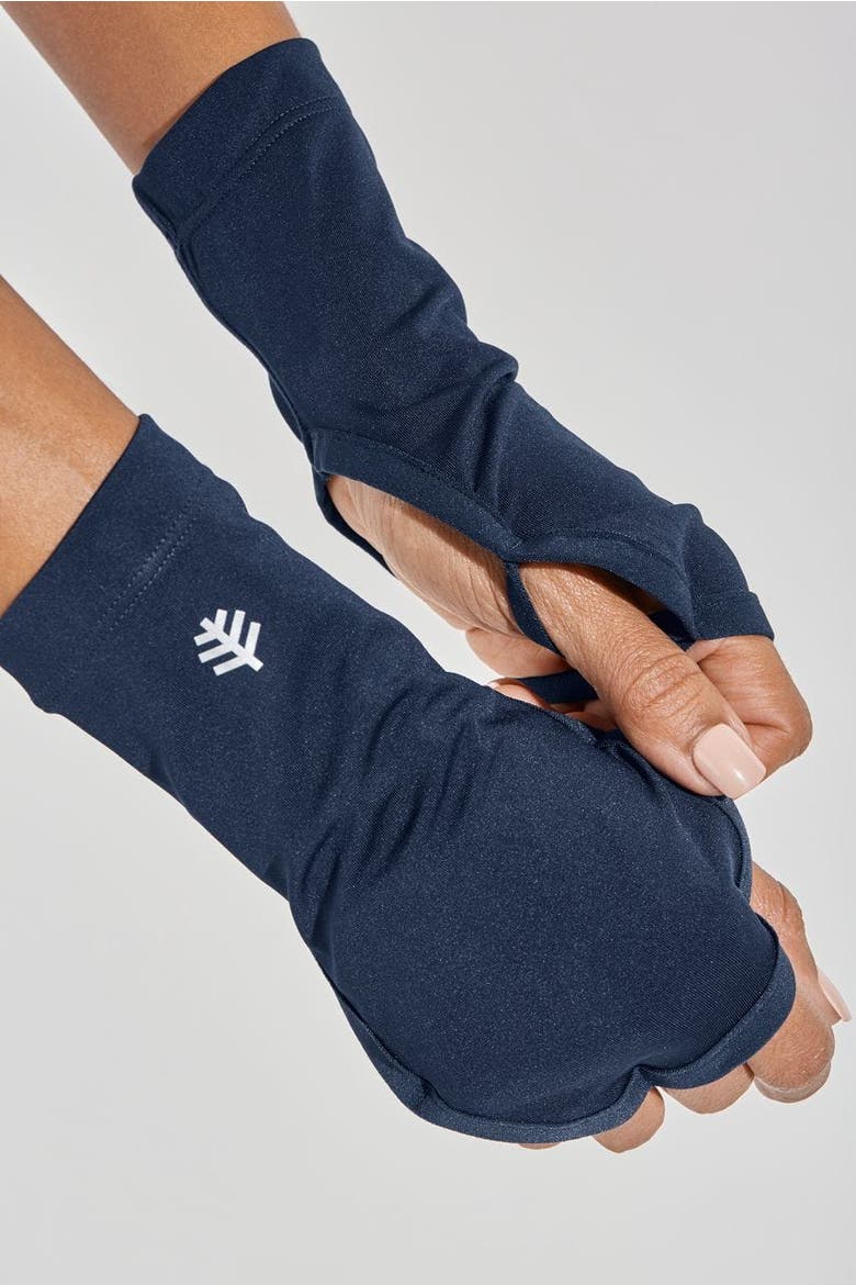 Tramo Performance UV Hand Cover, UPF 50+ Sun Protection, Alternate, color, Navy