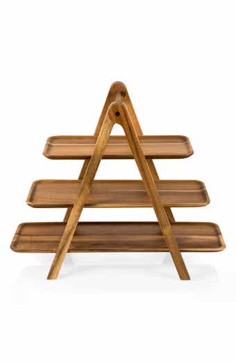 Toscana a Picnic Time Brand TOSCANA Tiered Serving Ladder