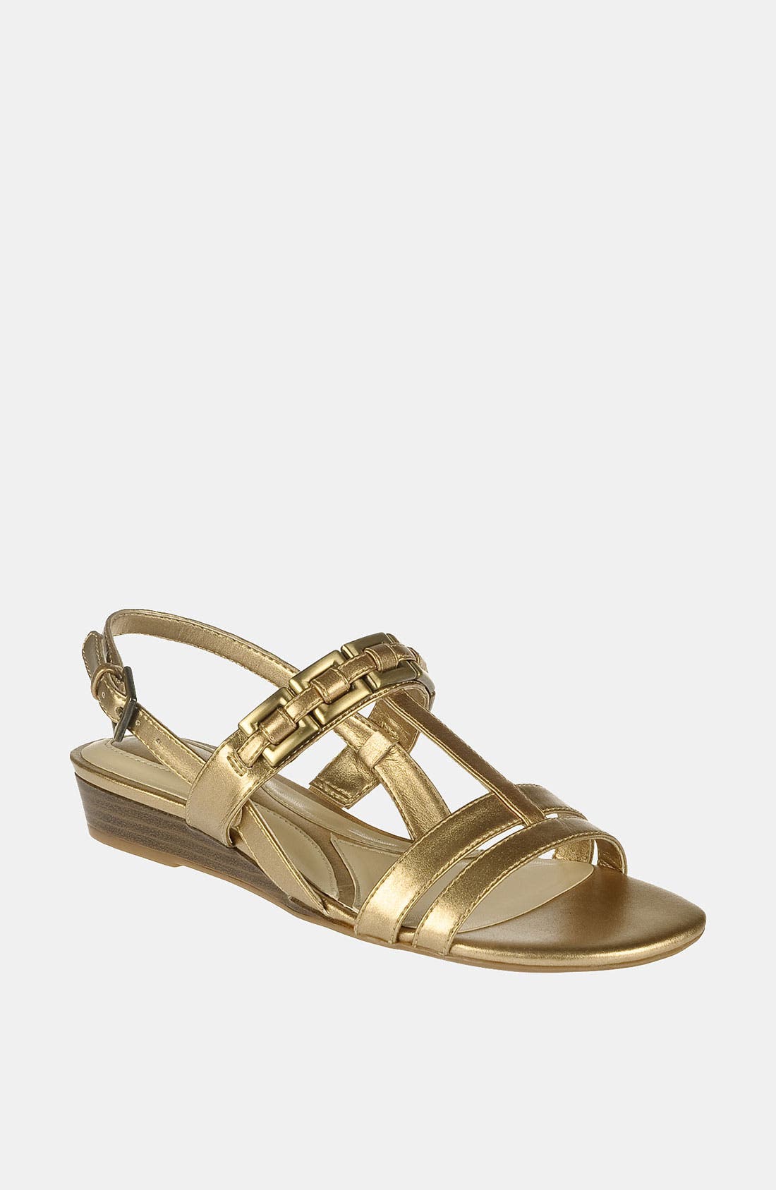 'Jailene' Sandal, Main, color, GOLD