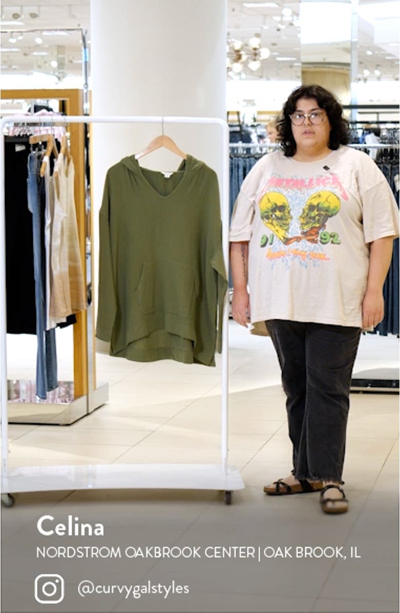 Double Gauze Linen Blend Hoodie, sales video thumbnail