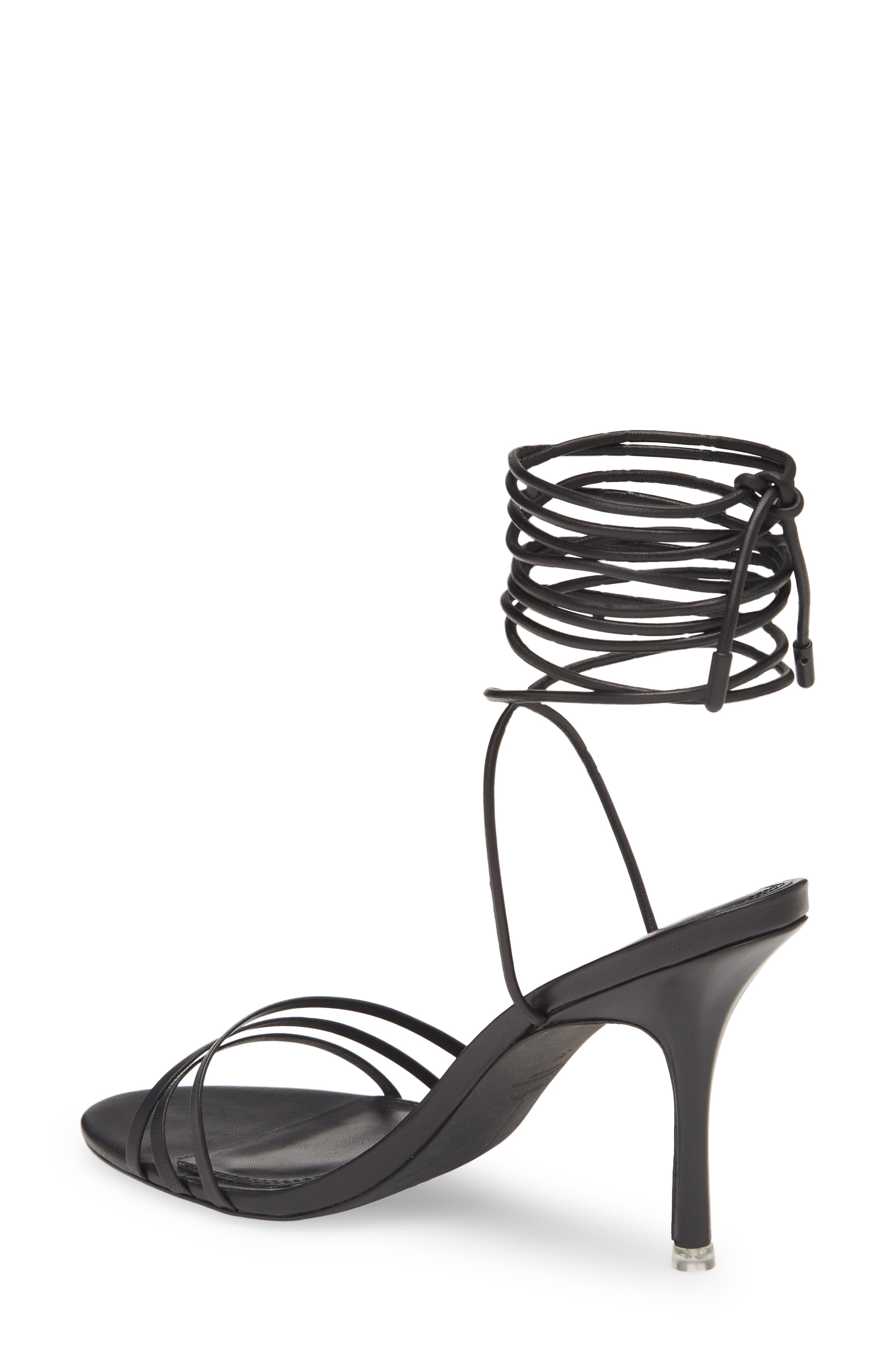 BLACK SUEDE STUDIO Leandra Strappy Sandal, Alternate, color, 