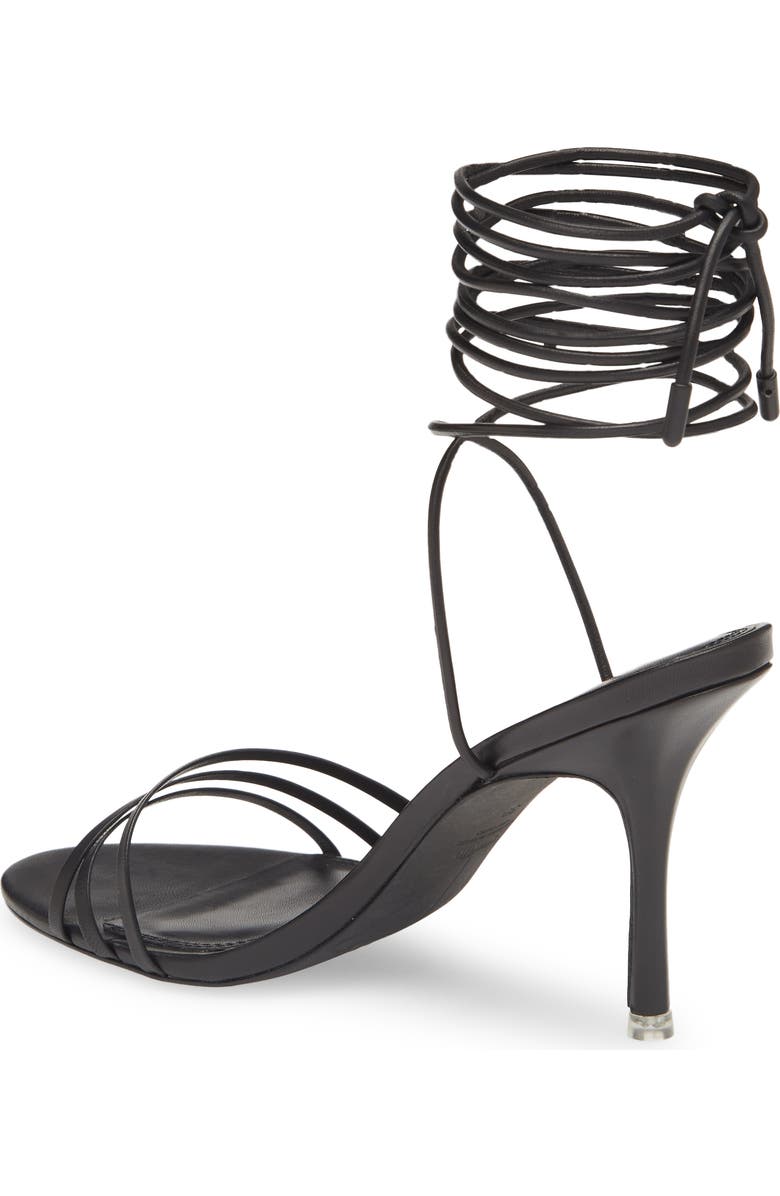BLACK SUEDE STUDIO Leandra Strappy Sandal, Alternate, color,