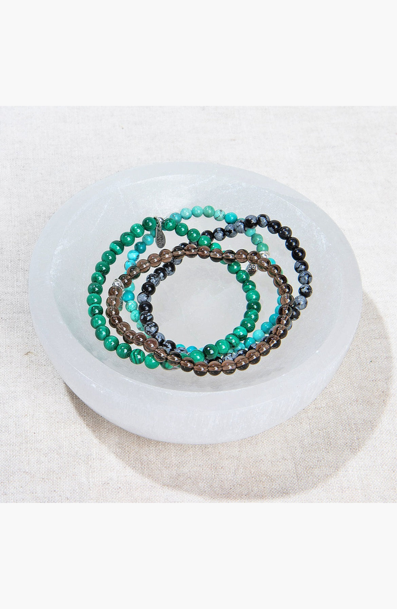 Tiny Rituals Selenite Crystal Recharging Bowl, Alternate, color, White