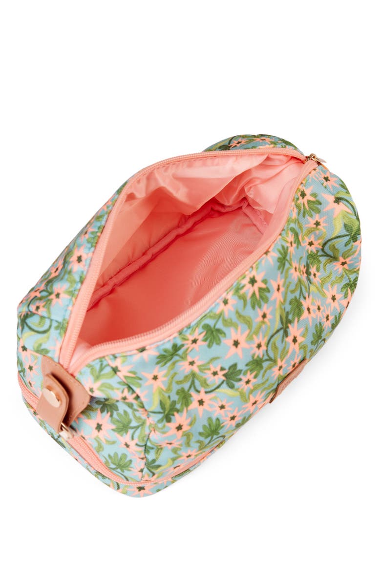 The Somewhere Co Cosmetic Bag, Alternate, color, Seaflower