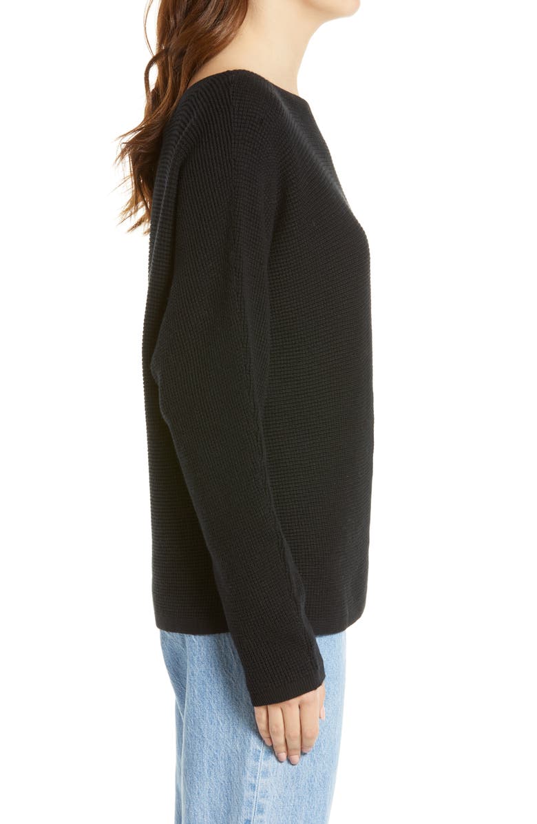 Treasure & Bond Thermal Knit One-Shoulder Sweater, Alternate, color,