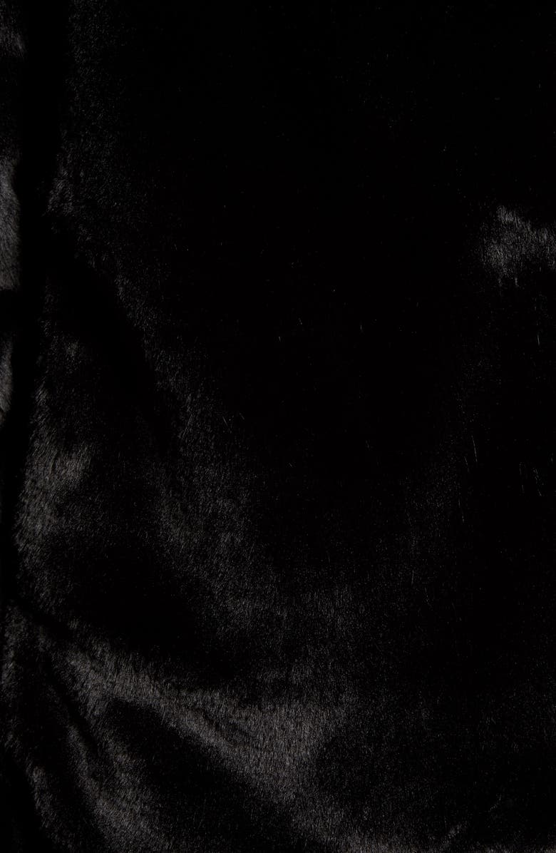 Via Spiga Crop Faux Fur Jacket, Alternate, color,