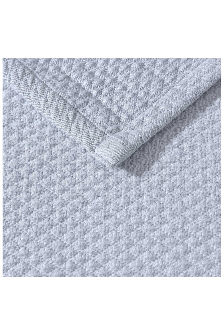 Matelassé Cotton Jacquard Blanket, Alternate, color, LIGHT GREY