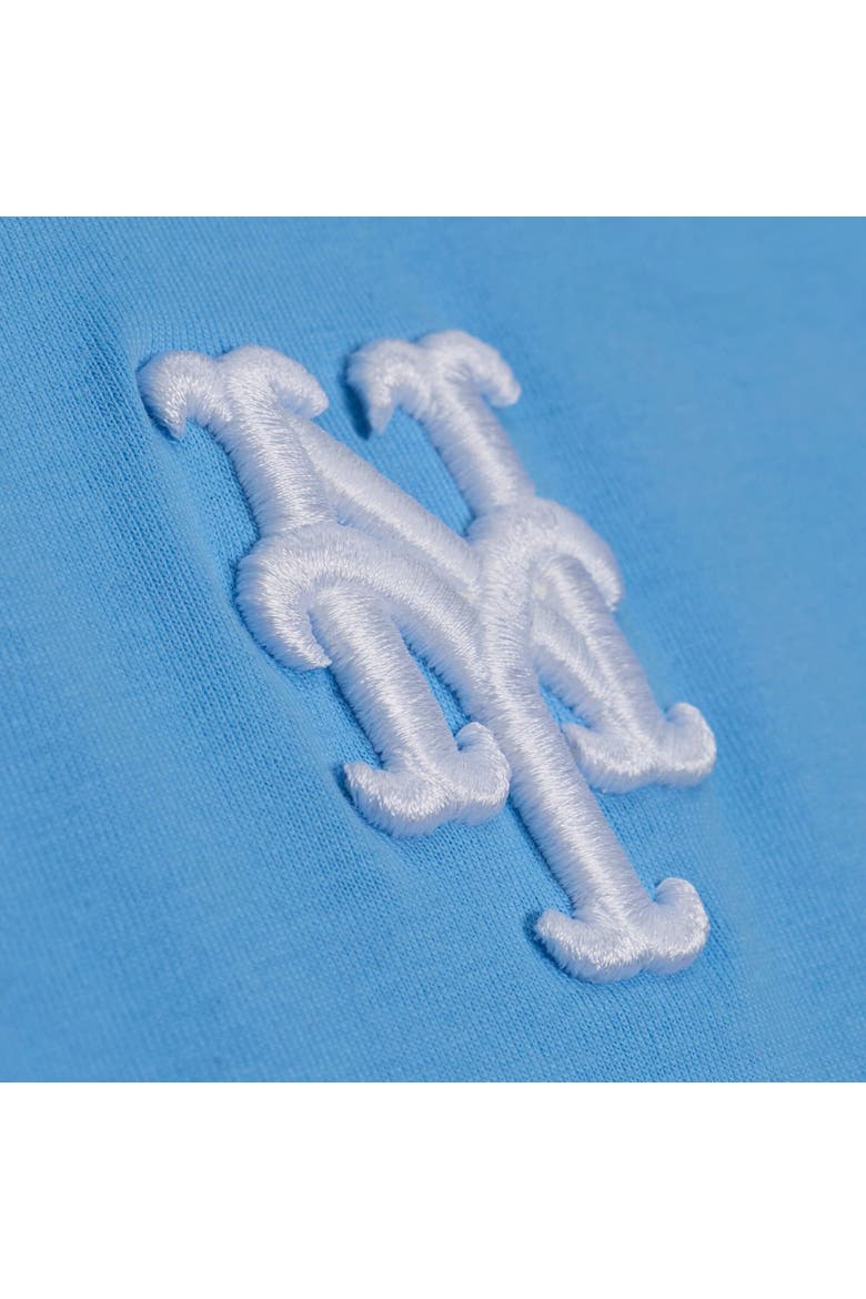 Men's Mitchell & Ness Light Blue New York Mets Insignia Premium T-Shirt, Alternate, color, Light Blue