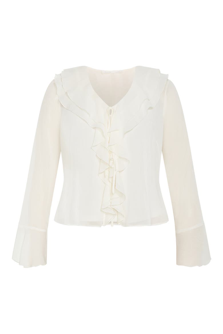 Lushious Tiered Ruffle Top, Alternate, color, CREAM