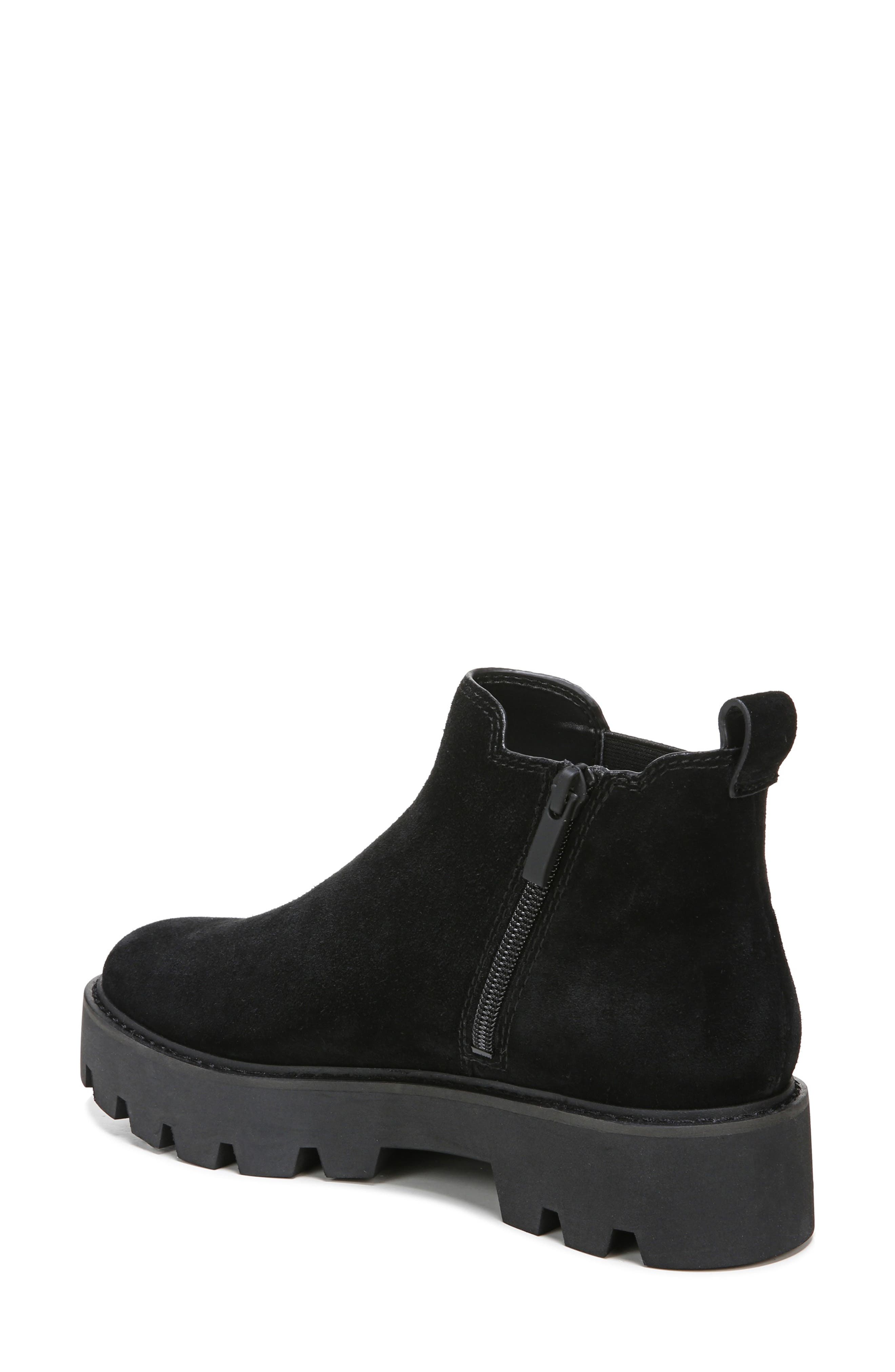 Balin Bootie, Alternate, color, BLACK SUEDE