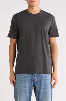 Calvin Klein Classic Fit Heathered Stretch Cotton Piqué T-Shirt