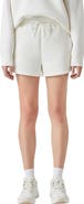 Grey Lab Tie Waist Scuba Knit Shorts