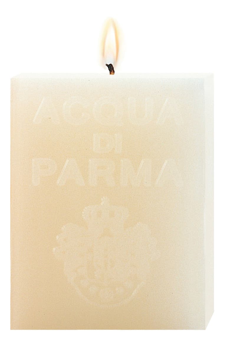 Acqua di Parma 'White Clove' Cube Candle, Main, color,