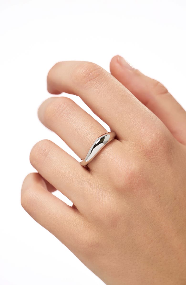 Ana Luisa Remi Statement Ring, Alternate, color, Silver