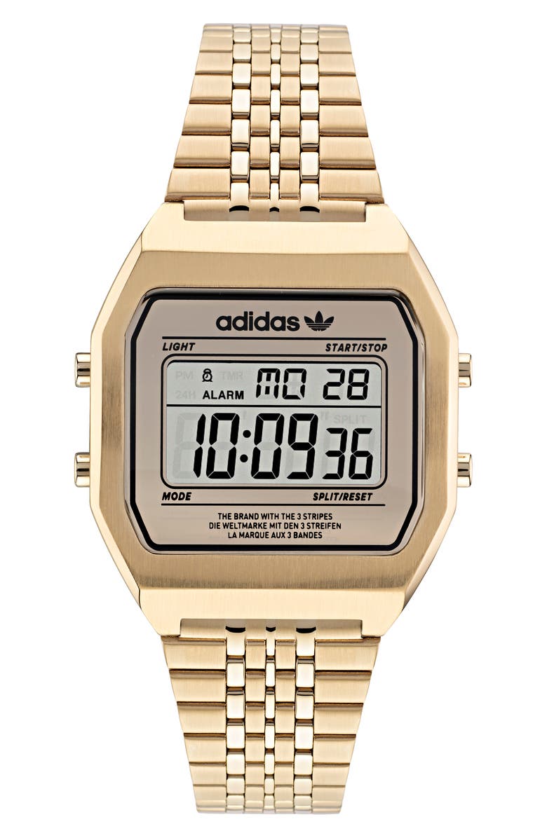 adidas Digital Two M Dital Bracelet Watch, 36mm, Main, color,