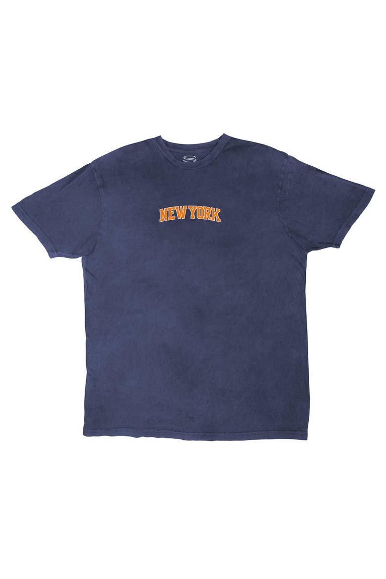 Unisex Stadium Essentials Blue New York Knicks Get Back Vintage T-Shirt, Alternate, color, Blue