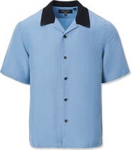 rag & bone Avery Slub Camp Shirt