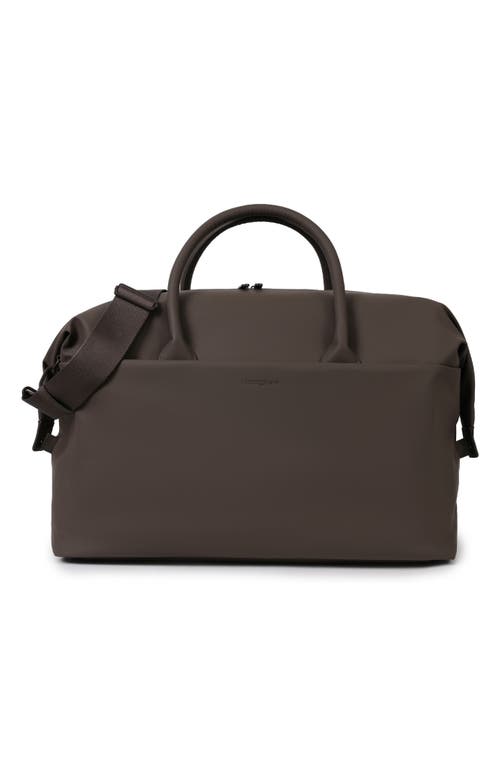 Hedgren Nostos Matte Weekend Travel Bag In Espresso