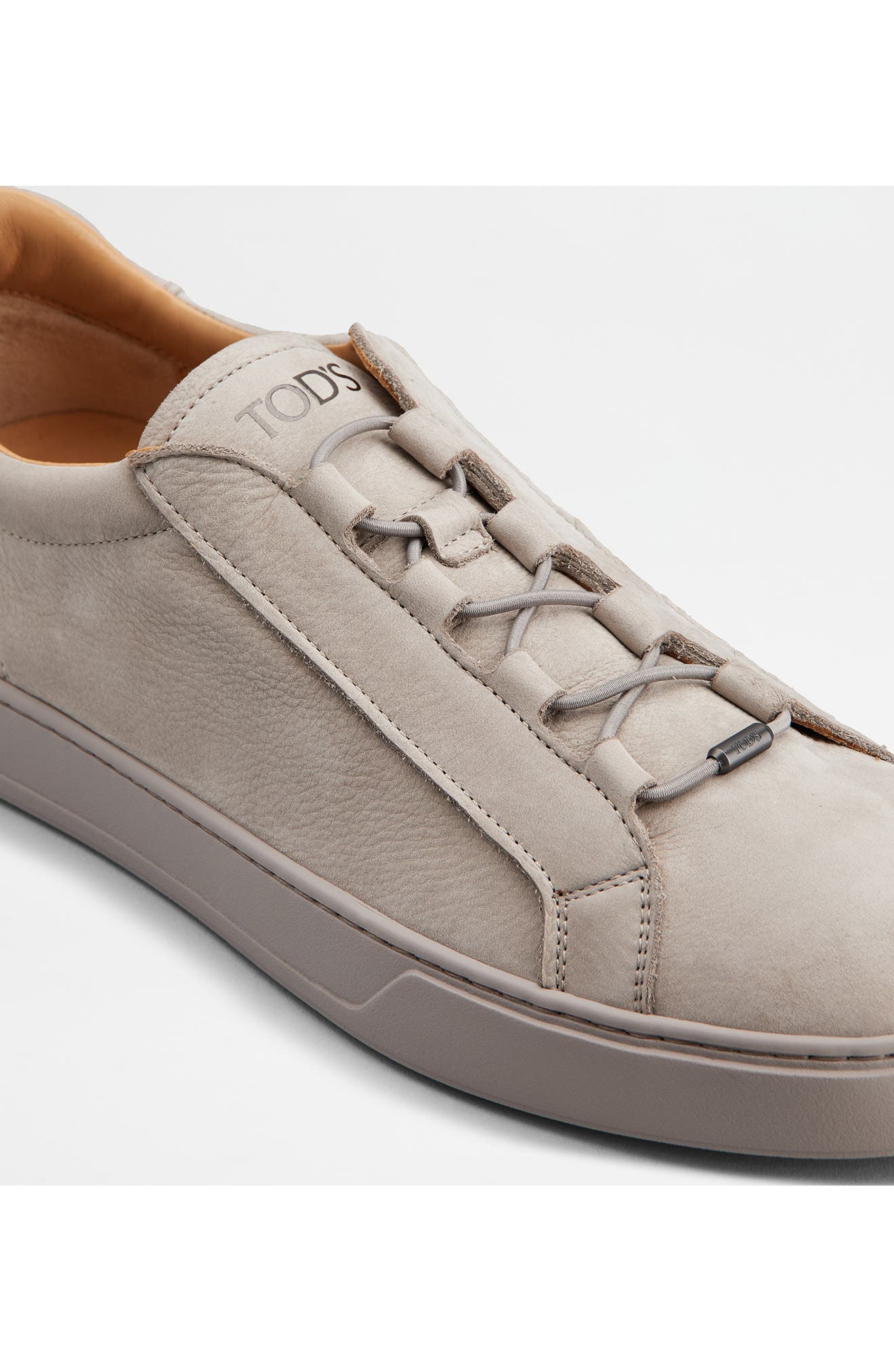 Tod's Cassetta Low Top Sneaker, Alternate, color, Sasso Scuro