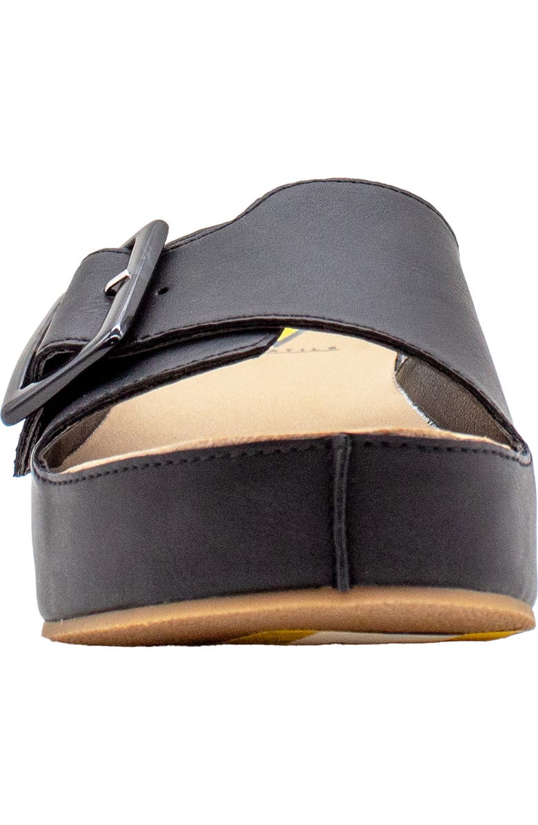 Volatile Bertha Platform Slide Sandal, Alternate, color, Black