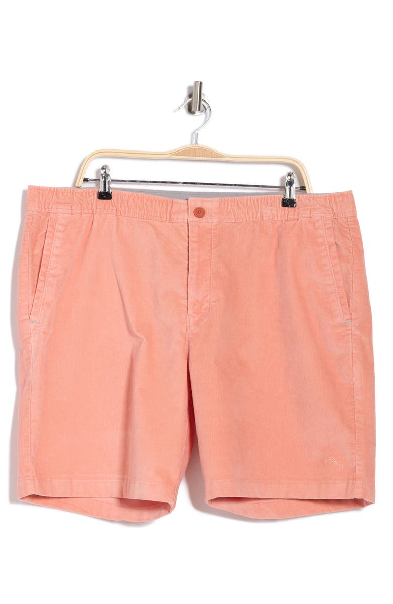 Tommy Bahama Sea Coast Stretch Corduroy Shorts, Alternate, color, Canyon