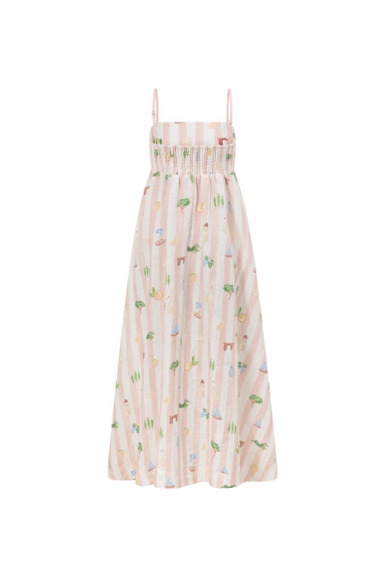 Boat Days Maxi Dress, Alternate, color, Light Pink