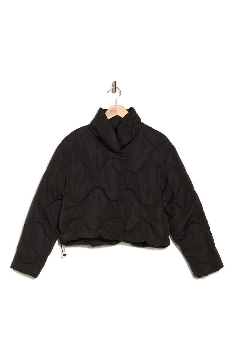 Elodie Quilted Crop Puffer Jacket, Alternate, color, 