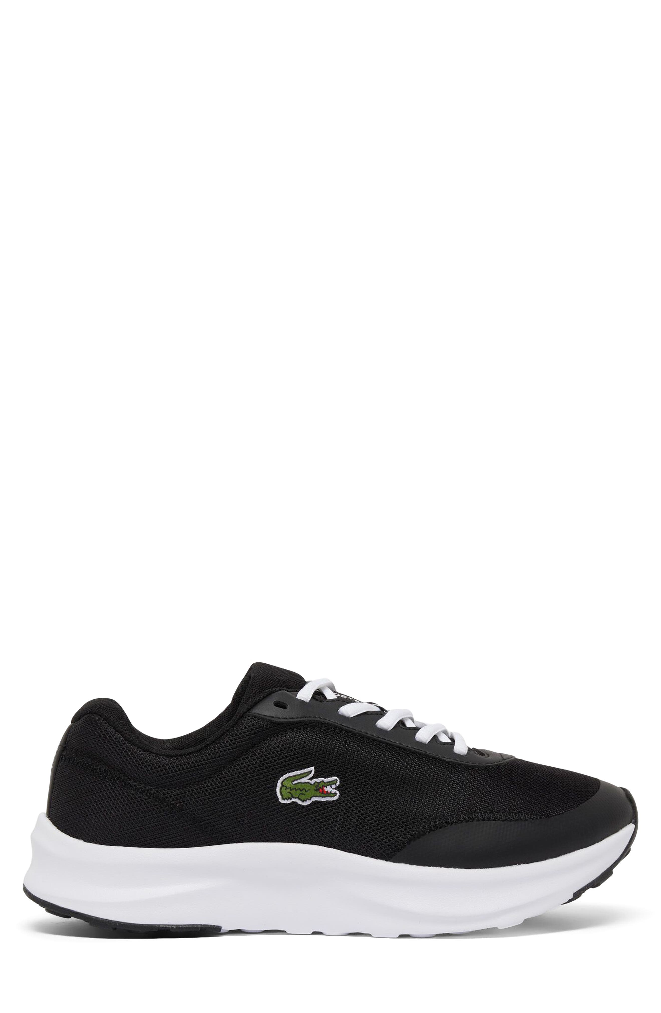 Lacoste Core Active Sneaker, Alternate, color, Black/ White