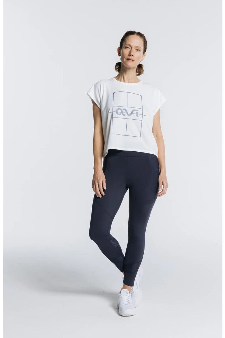 Jen's Pickleball Leggings, Main, color, Sapphire Blue