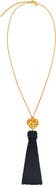 Petit Moments Sierra Knot Tassel Pendant Necklace