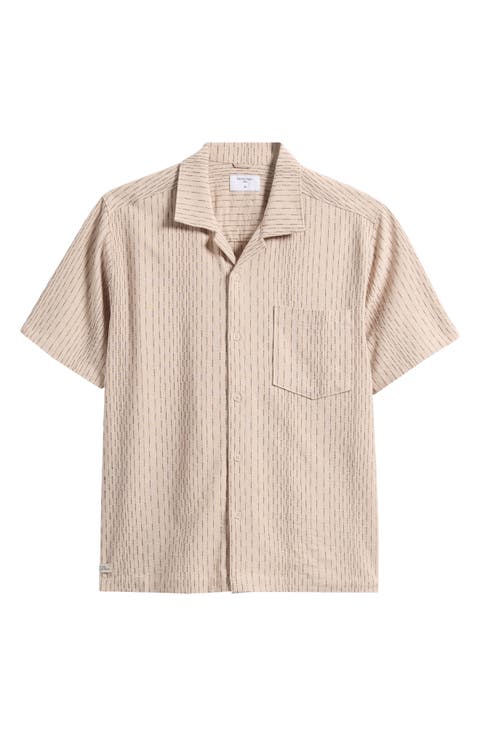 Leland Stripe Camp Shirt