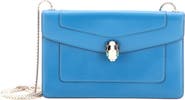 Pre-Owned Bvlgari Serpenti Forever Shoulder Bag Leather Small