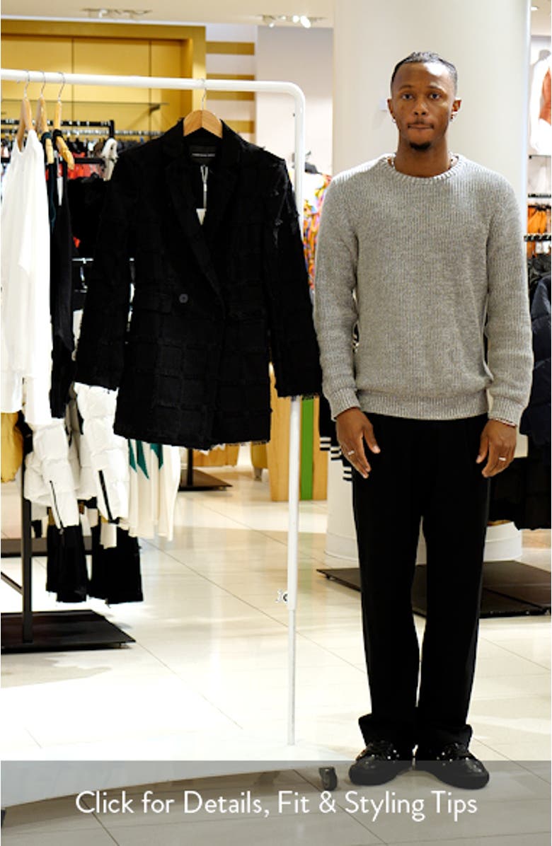 Textured Blazer Romper, sales video thumbnail