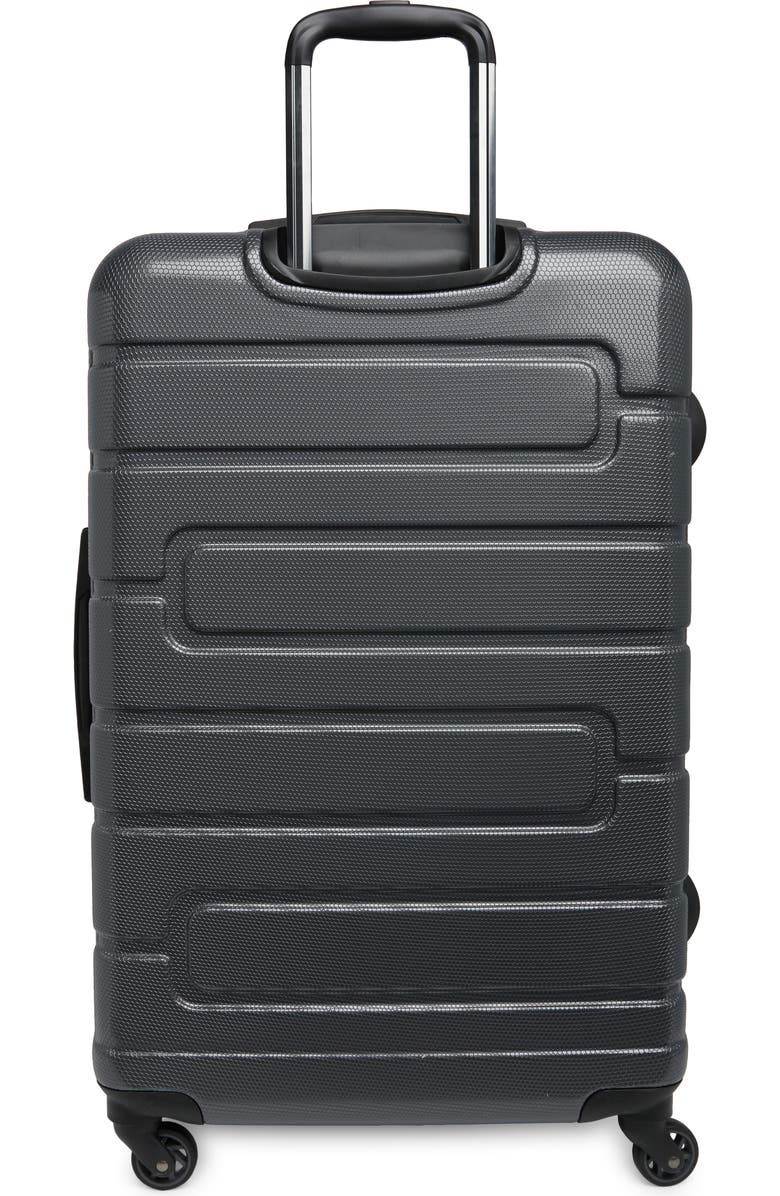 Original Penguin Crimson Check-In Spinner Luggage, Alternate, color,