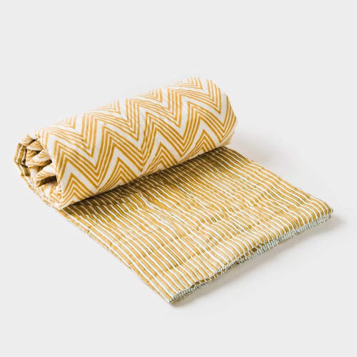Mela Artisans Sundown Cotton Handcrafted Throw