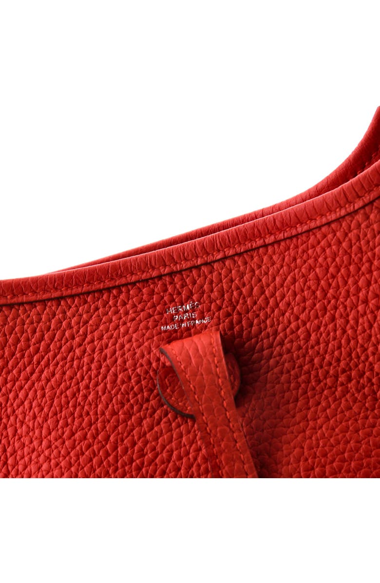 Pre-Owned Hermes Evelyne Bag Gen III Clemence TPM, Alternate, color, Rouge Tomate