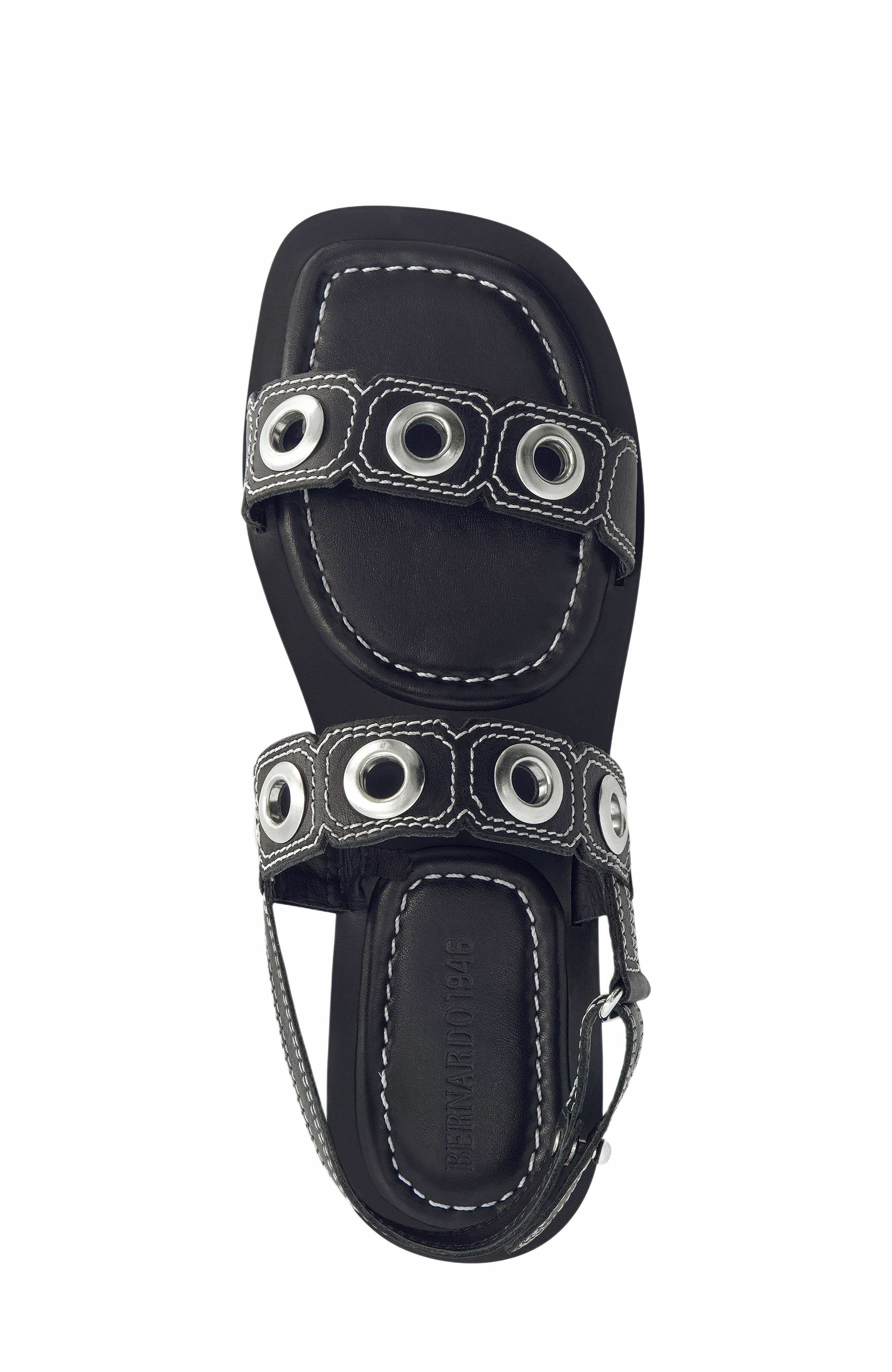 Bernardo 1946 Footwear Acro Sandal, Alternate, color, Black