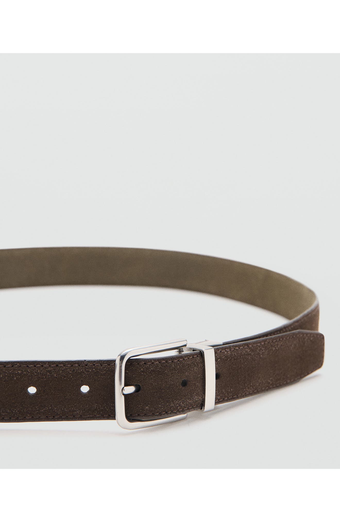 MANGO Leather Belt (Men) | Nordstrom