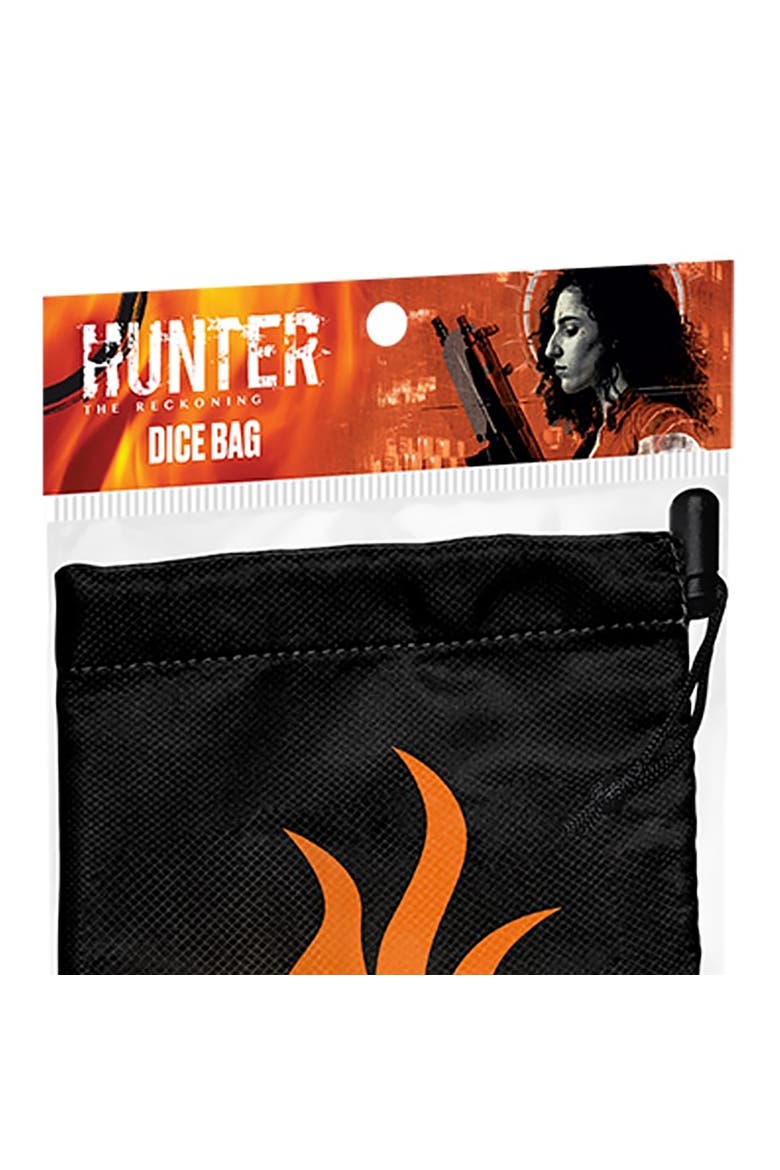 Hunter The Reckoning 5Th Edition Roleplaying Game Dice Bag, Alternate, color, Multicolored
