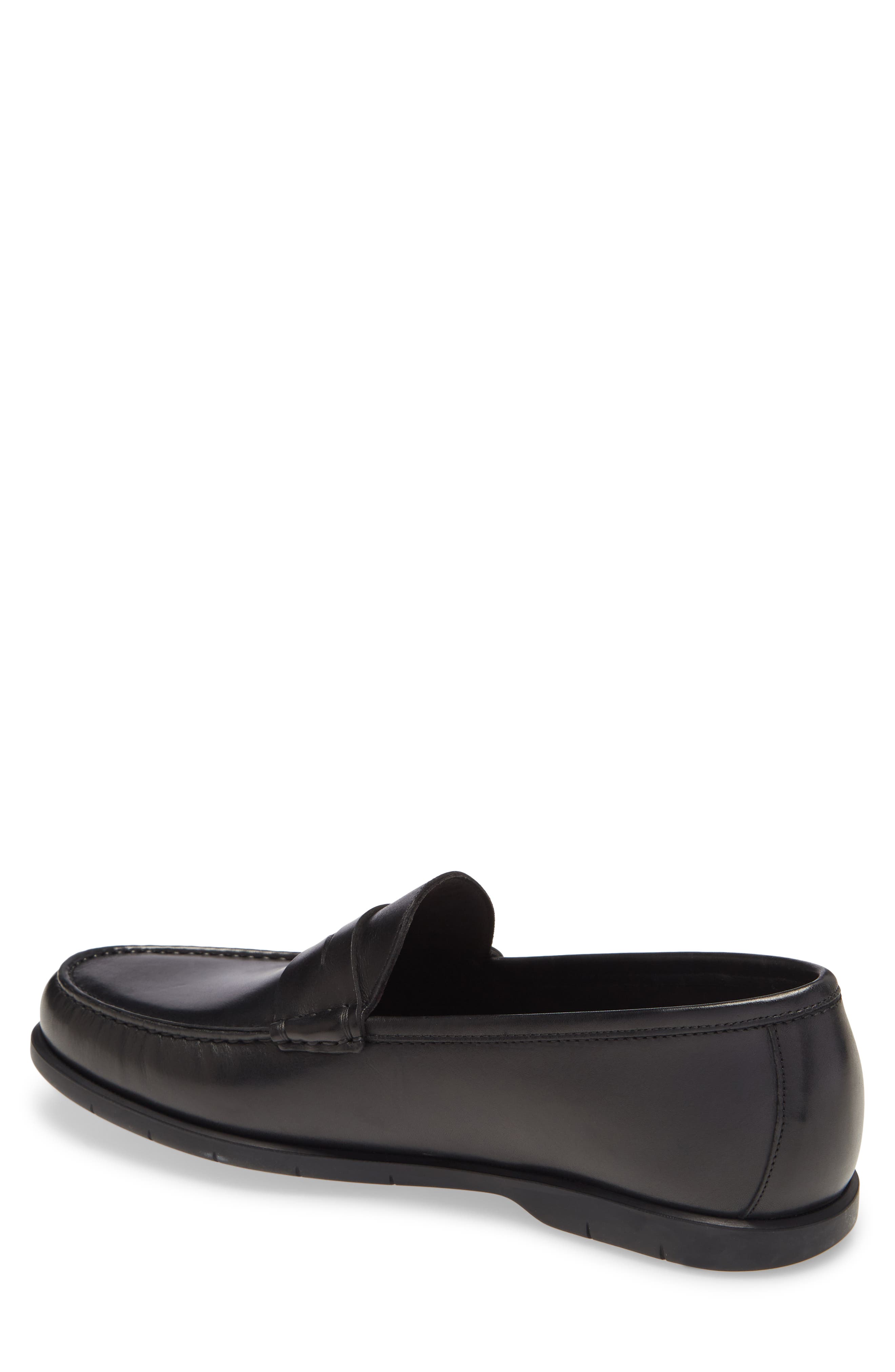 Tribeca Penny Loafer, Alternate, color, BLACK