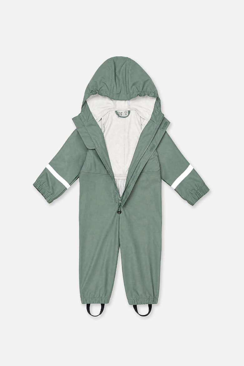 Rain Reflective Full Zip One Piece, Alternate, color, Sage Green