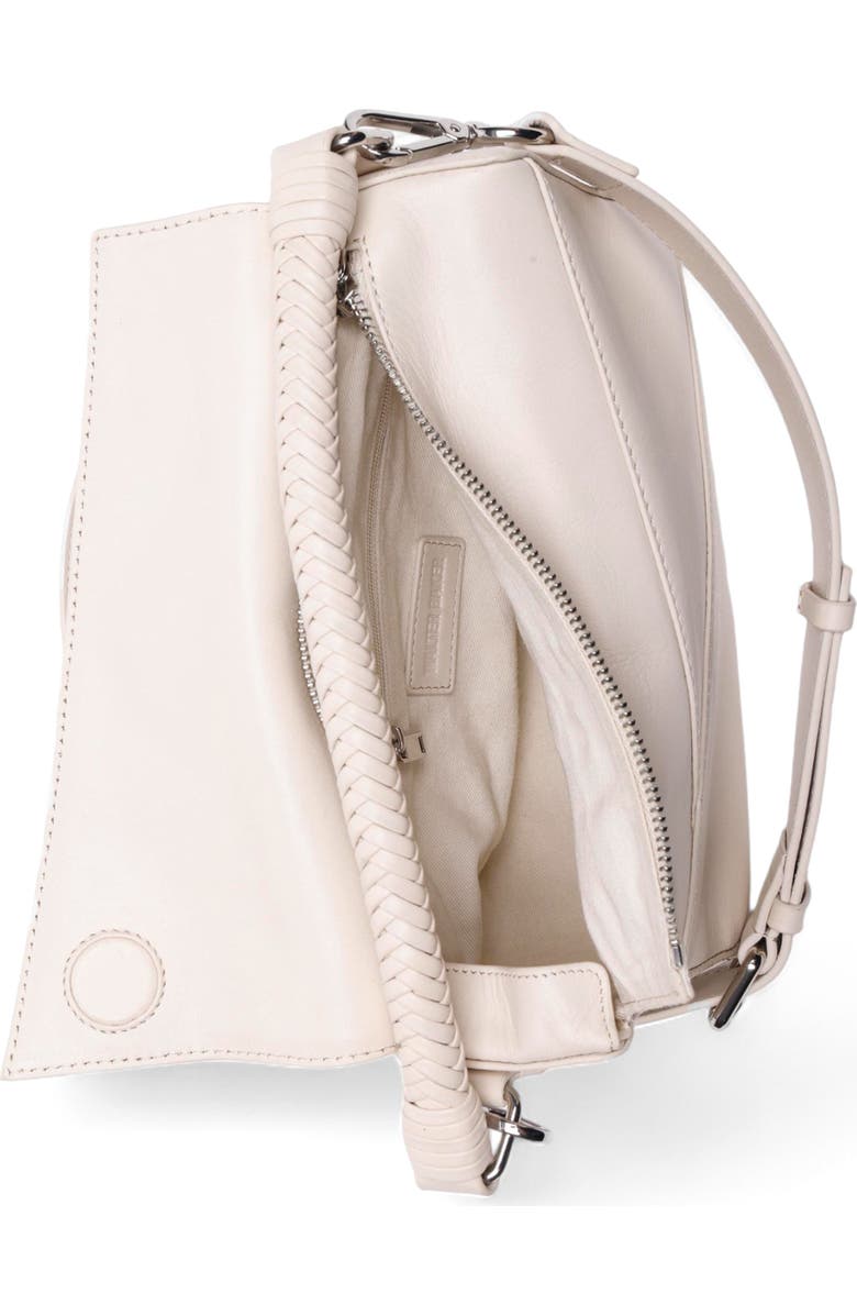 Walter Baker Jagger Leather Crossbody Bag, Alternate, color, Oyster