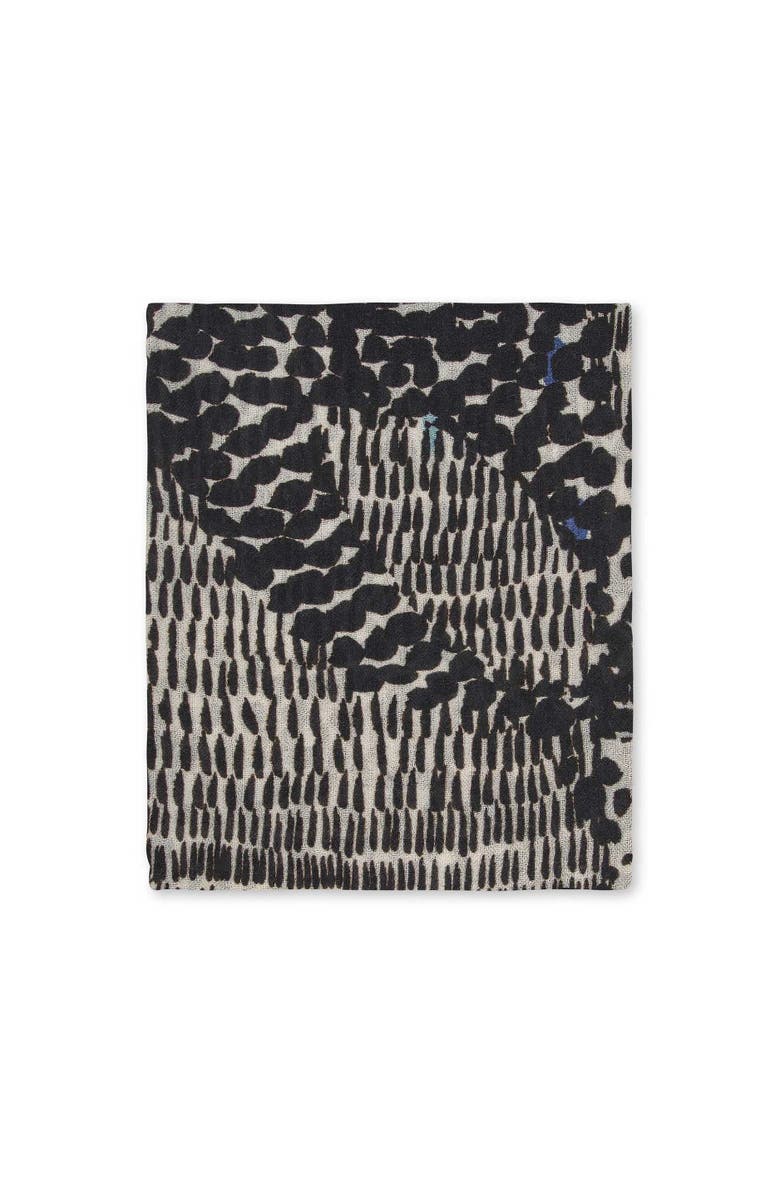 Masai Copenhagen Light Weight Patterned Scarf, Alternate, color, Black