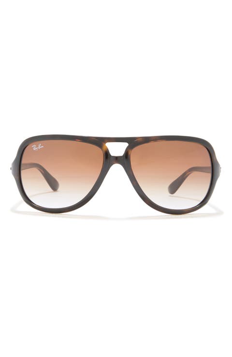 59mm Pilot Aviator Sunglasses