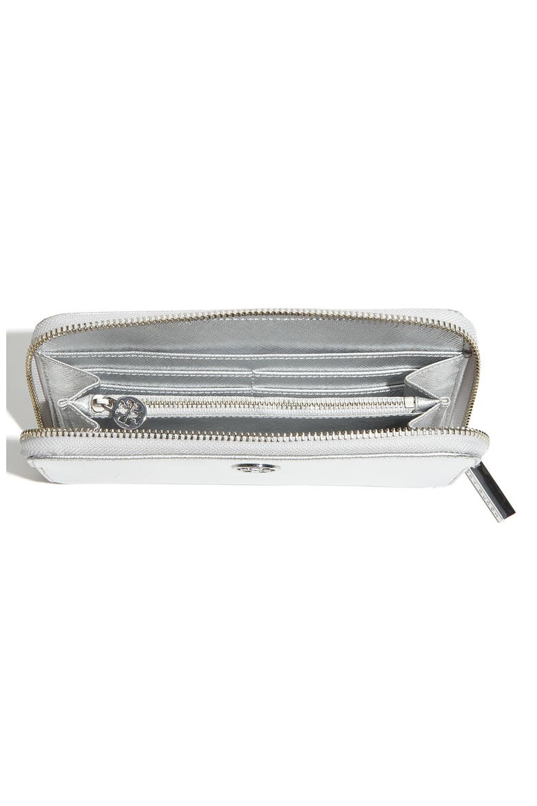 'Robinson' Zip Continental Wallet, Alternate, color, SILVER
