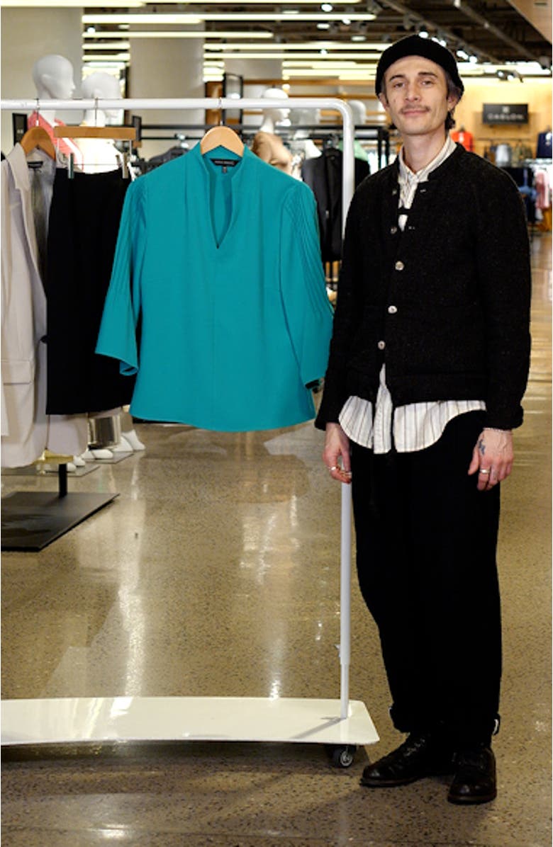 Raised Seam Bell Sleeve Top, sales video thumbnail