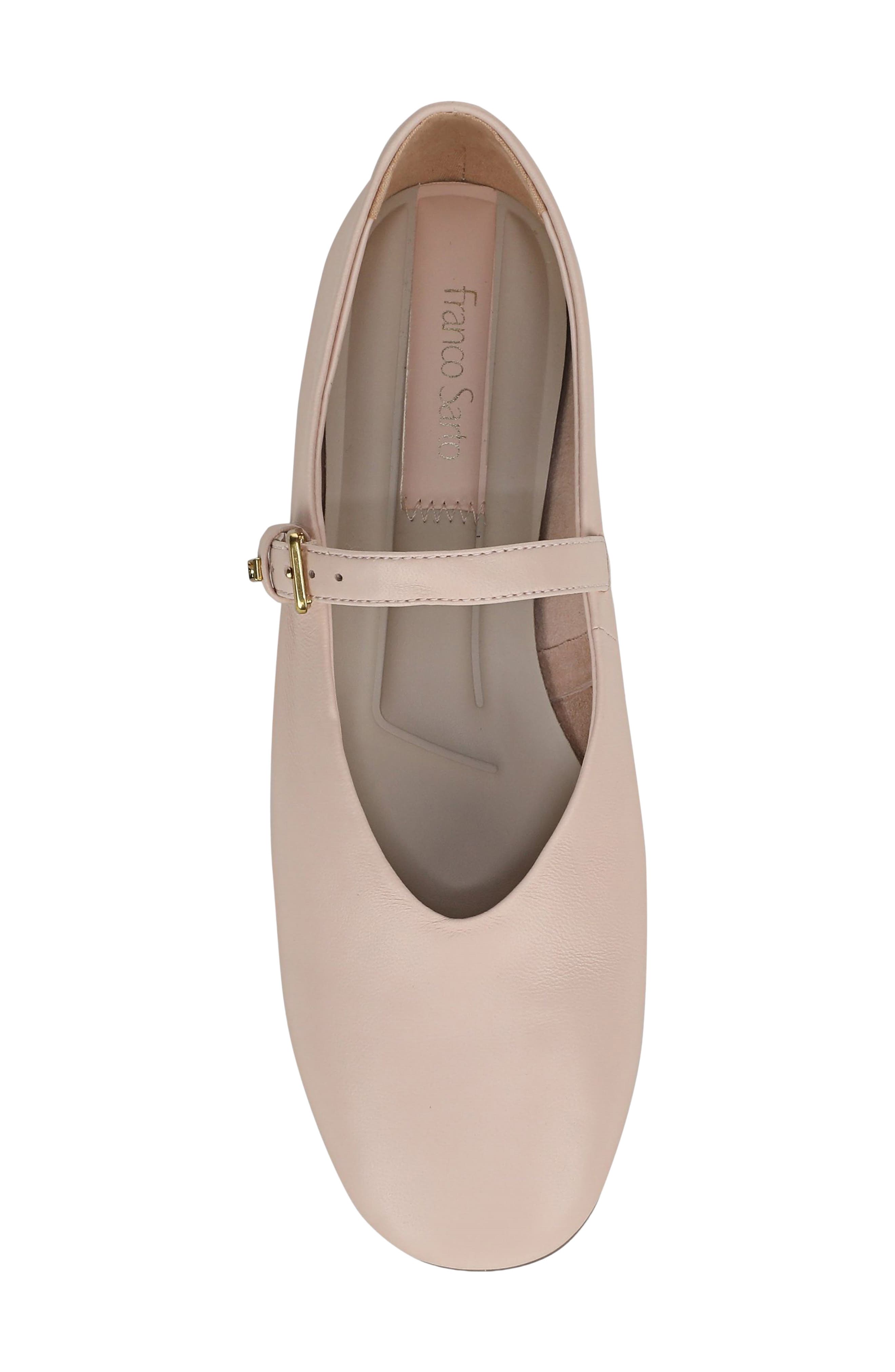 Odilia Mary Jane Flat, Alternate, color, SOFT BLUSH